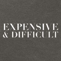 Expensive And Difficult Funny Humor Sarcastic Cool Cotton Canvas Backpack