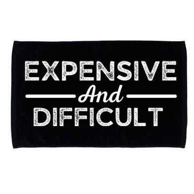 Expensive And Difficult Funny Mom Life Microfiber Hand Towel