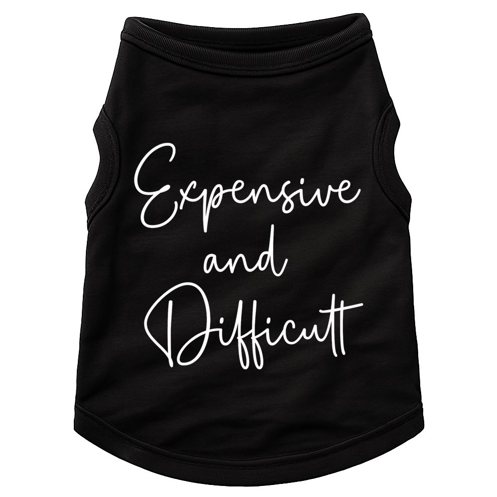 Expensive And Difficult Funny Bougie Bougee Gift Doggie Tank