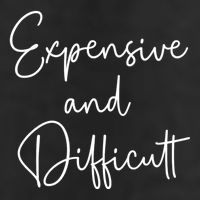 Expensive And Difficult Funny Bougie Bougee Gift Beanie