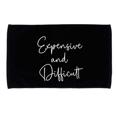 Expensive And Difficult Funny Bougie Bougee Gift Microfiber Hand Towel