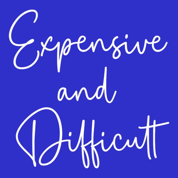 Expensive And Difficult Funny Bougie Bougee Gift Poster