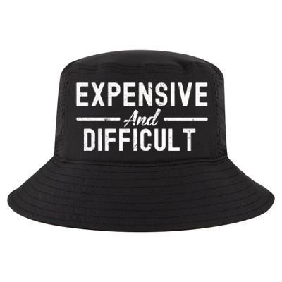 Expensive And Difficult Funny Mom Life Cool Comfort Performance Bucket Hat