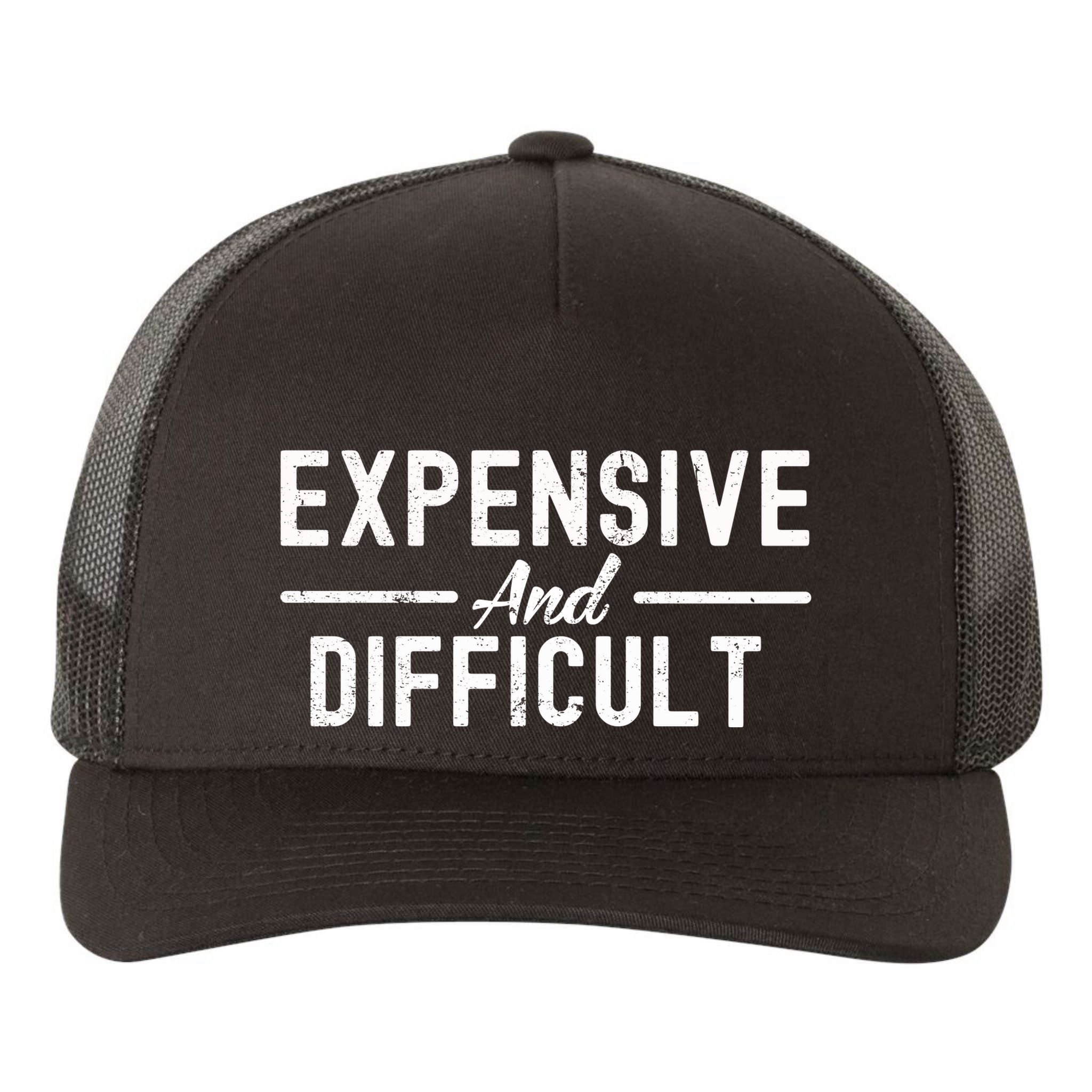Expensive And Difficult Funny Mom Life Yupoong Adult 5-Panel Trucker Hat