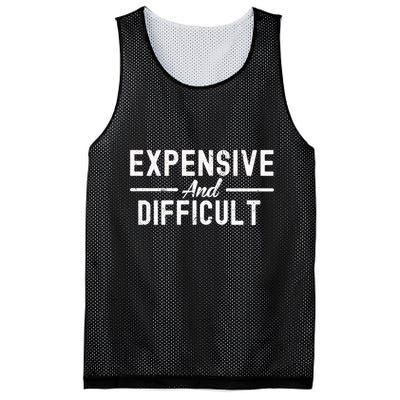 Expensive And Difficult Funny Mom Life Mesh Reversible Basketball Jersey Tank