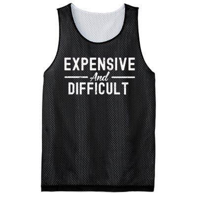 Expensive And Difficult Funny Mom Life Mesh Reversible Basketball Jersey Tank