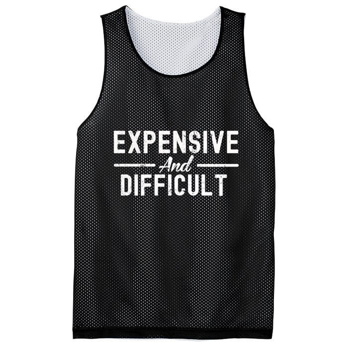 Expensive And Difficult Funny Mom Life Mesh Reversible Basketball Jersey Tank