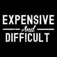 Expensive And Difficult Funny Mom Life Wool Snapback Cap