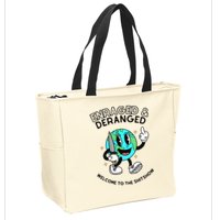 Enraged And Deranged Welcome To The Shit Show Zip Tote Bag