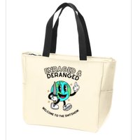 Enraged And Deranged Welcome To The Shit Show Zip Tote Bag