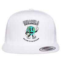 Enraged And Deranged Welcome To The Shit Show Flat Bill Trucker Hat