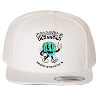 Enraged And Deranged Welcome To The Shit Show Wool Snapback Cap