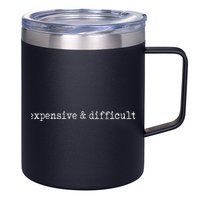 Expensive And Difficult Funny Bougie Bougee 12oz Stainless Steel Coffee Mug