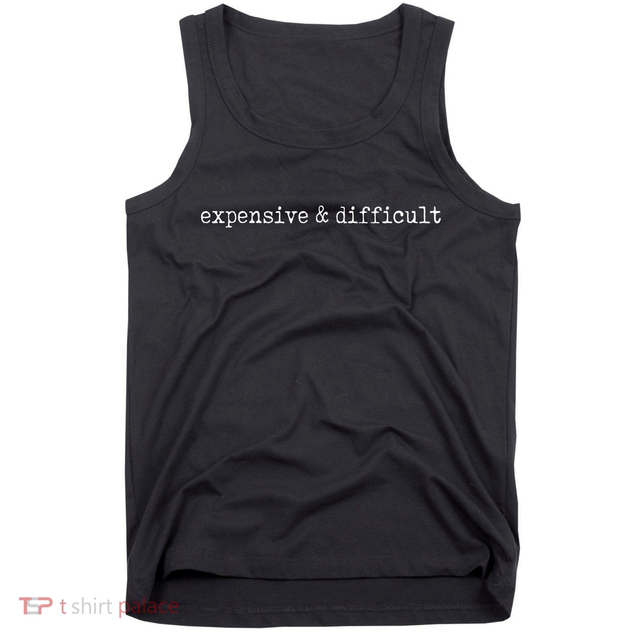 Expensive And Difficult Funny Bougie Bougee Tank Top