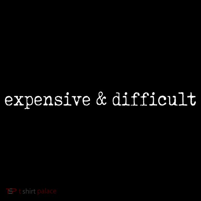 Expensive And Difficult Funny Bougie Bougee Zip Tote Bag