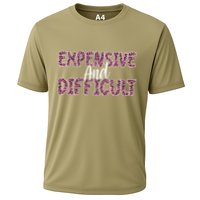 Expensive And Difficult Funny Mom Life For Bougie Women Cooling Performance Crew T-Shirt