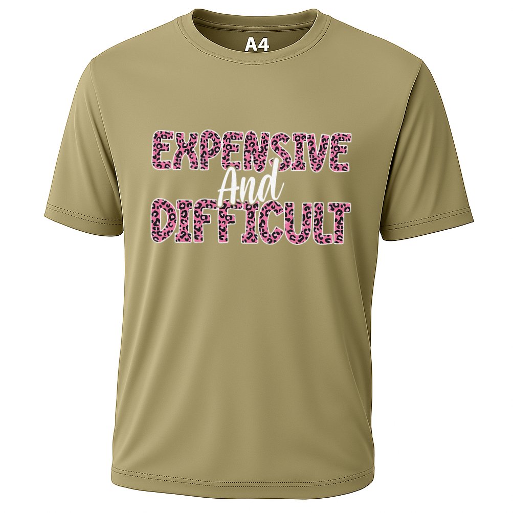 Expensive And Difficult Funny Mom Life For Bougie Women Cooling Performance Crew T-Shirt