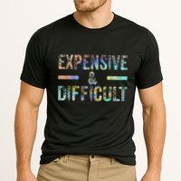 Expensive and Difficult Funny Bougie Bougee Vintage TieDye Performance Shirt