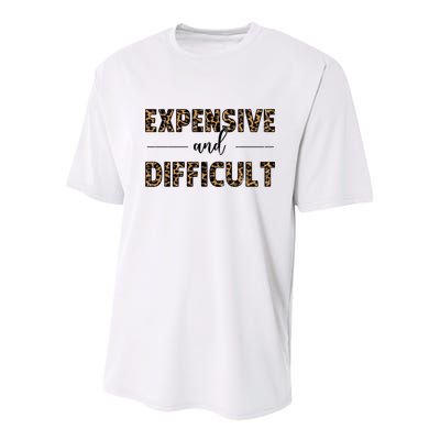 Expensive And Difficult Funny Sarcasm Humor Youth Performance Sprint T-Shirt