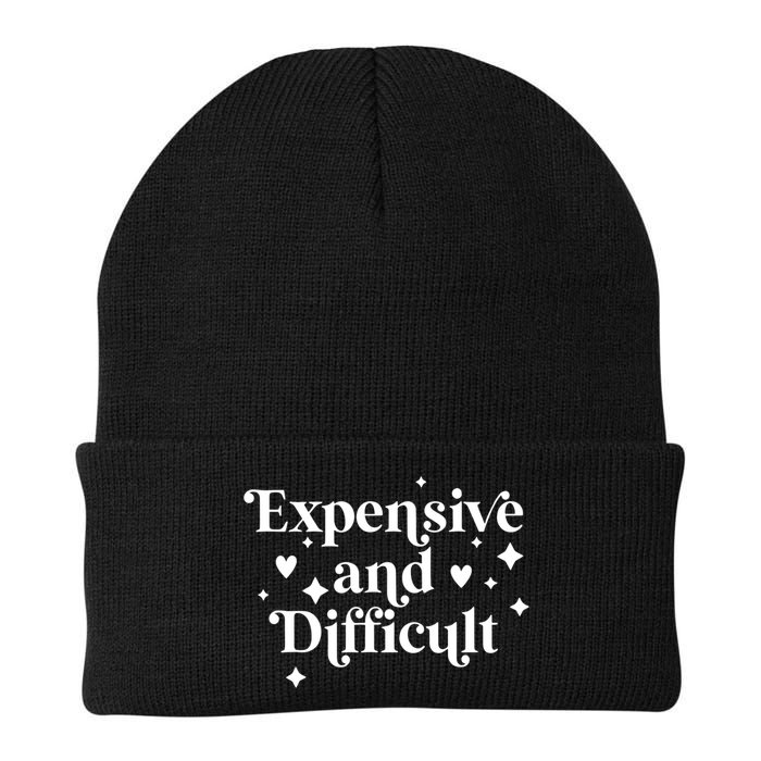 Expensive And Difficult Funny Sarcasm Humor Beanie