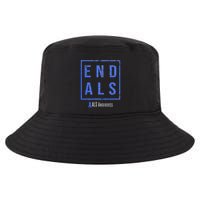 End Als Distressed Als Awareness Cool Comfort Performance Bucket Hat