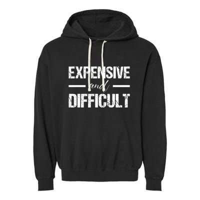 Expensive And Difficult Garment-Dyed Fleece Hoodie