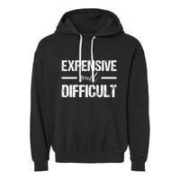 Expensive And Difficult Garment-Dyed Fleece Hoodie