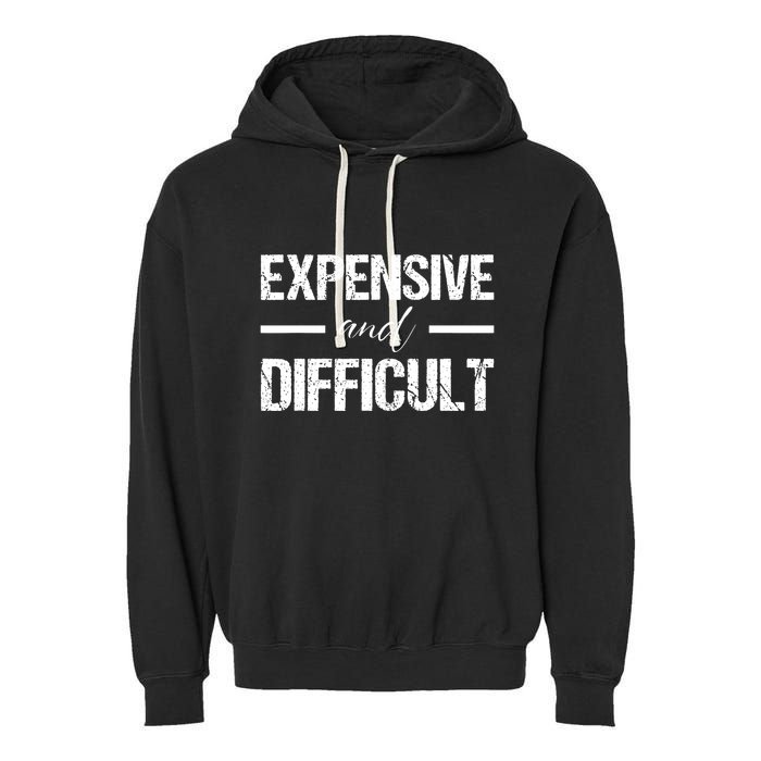 Expensive And Difficult Garment-Dyed Fleece Hoodie