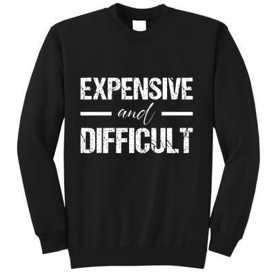 Expensive And Difficult Sweatshirt
