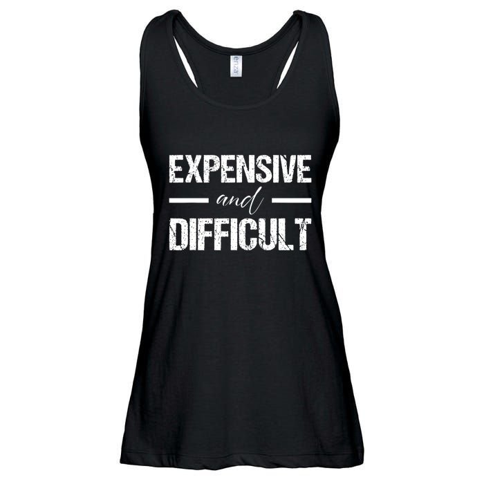 Expensive And Difficult Ladies Essential Flowy Tank