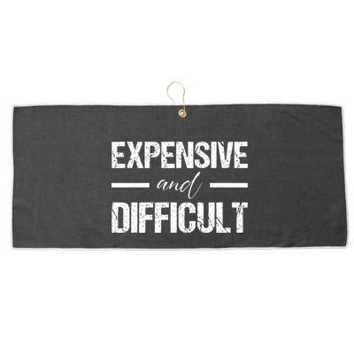 Expensive And Difficult Large Microfiber Waffle Golf Towel