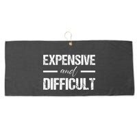 Expensive And Difficult Large Microfiber Waffle Golf Towel