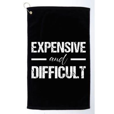 Expensive And Difficult Golf Towel
