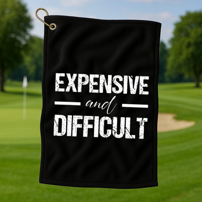 Expensive And Difficult Golf Towel