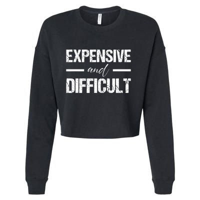 Expensive And Difficult Cropped Pullover Crew
