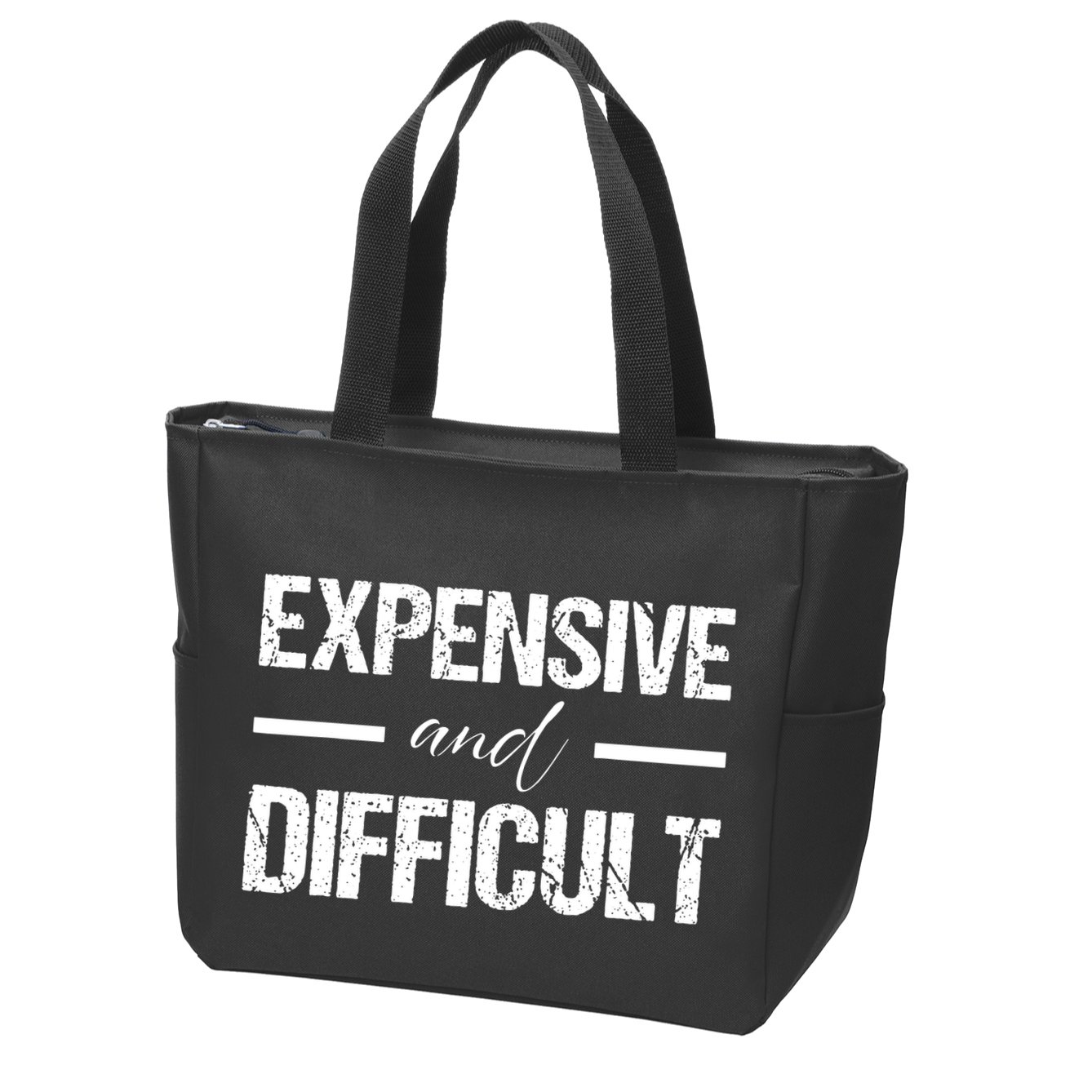 Expensive And Difficult Zip Tote Bag