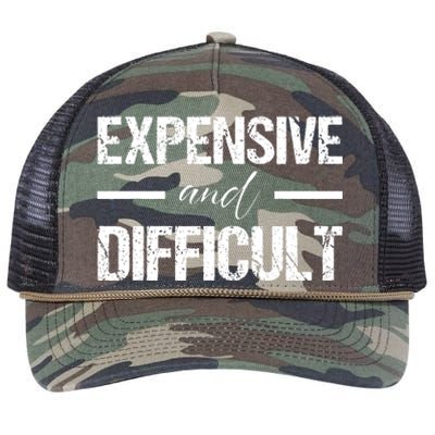 Expensive And Difficult Retro Rope Trucker Hat Cap