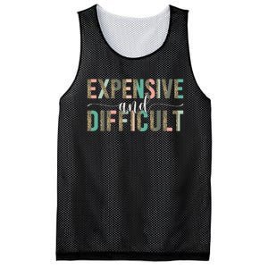 Expensive And Difficult Wife Sarcastic Funny lover mom Mesh Reversible Basketball Jersey Tank