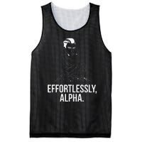 Effortlessly Alpha Dominant Funny And Cool Design Mesh Reversible Basketball Jersey Tank