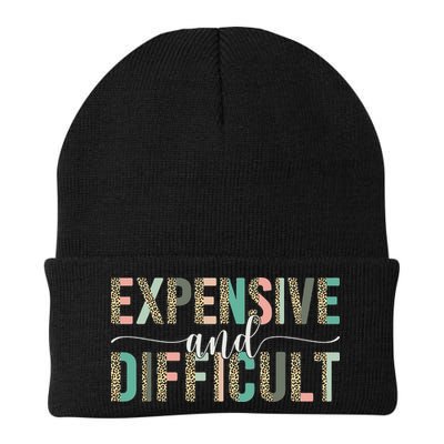 Expensive And Difficult Wife Sarcastic Funny Mom Beanie