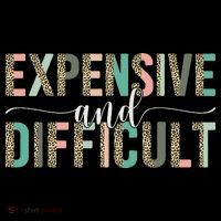 Expensive And Difficult Wife Sarcastic Funny Mom 16 in Basic Backpack