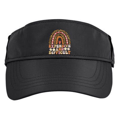Expensive And Difficult Funny Mom Life For Bougie Adult Drive Performance Visor