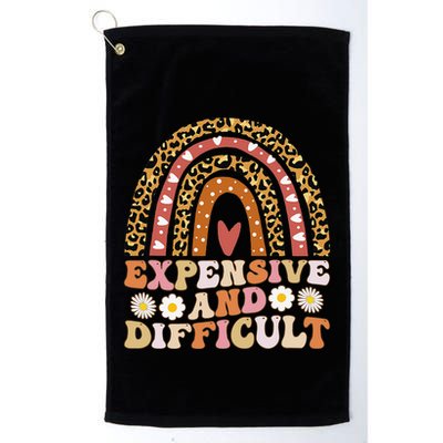 Expensive And Difficult Funny Mom Life For Bougie Golf Towel