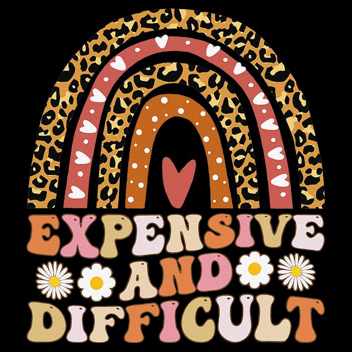 Expensive And Difficult Funny Mom Life For Bougie Cropped Pullover Crew