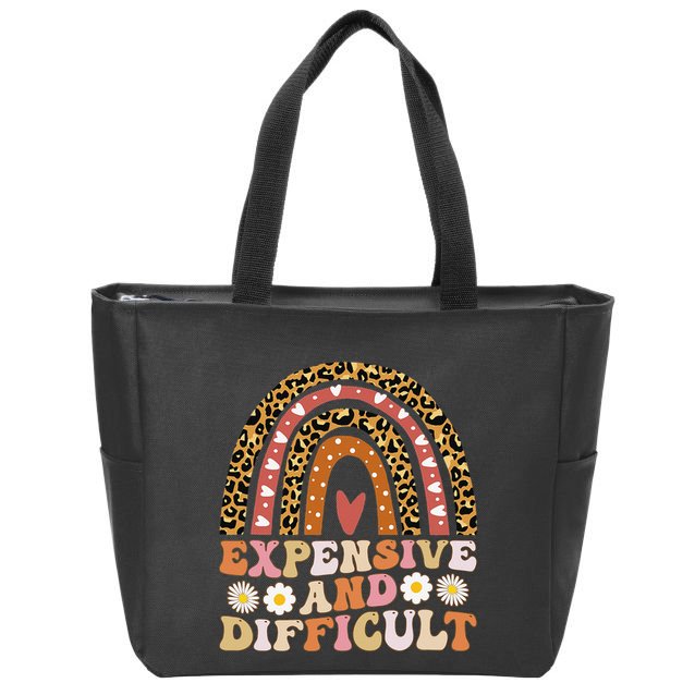 Expensive And Difficult Funny Mom Life For Bougie Zip Tote Bag