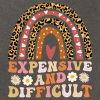 Expensive And Difficult Funny Mom Life For Bougie Cotton Canvas Backpack