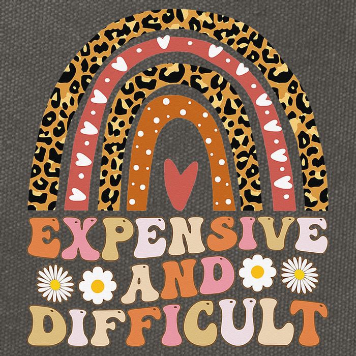 Expensive And Difficult Funny Mom Life For Bougie Cotton Canvas Backpack
