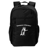Expensive And Difficult Retro Funny Raccoon Backpack