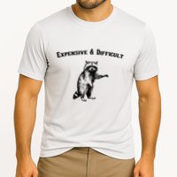 Expensive And Difficult Retro Funny Raccoon Performance Shirt