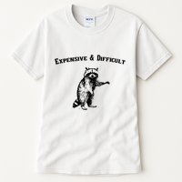 Expensive And Difficult Retro Funny Raccoon Tall T-Shirt
